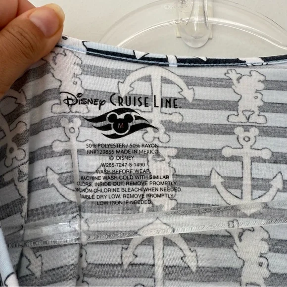 Disney Cruise Line Mickey Mouse Nautical Dress Sz M - Picture 5 of 6